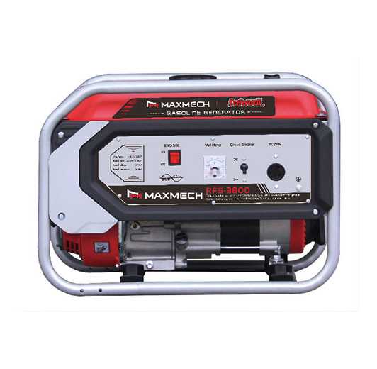 9342849-1.jpg Maxmech Electric Start Generator RFS-3800E 2.8 KVA/2.2 KW - Image 1